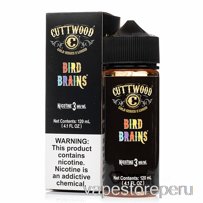 Cerebros De Pájaro Humo Vape - E-líquido Cuttwood - 120ml 12mg